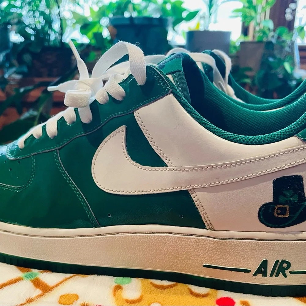 SOLD🔥Nike Air Force 1 “St. Patrick’s Day” 2006 - Picture 2 of 13